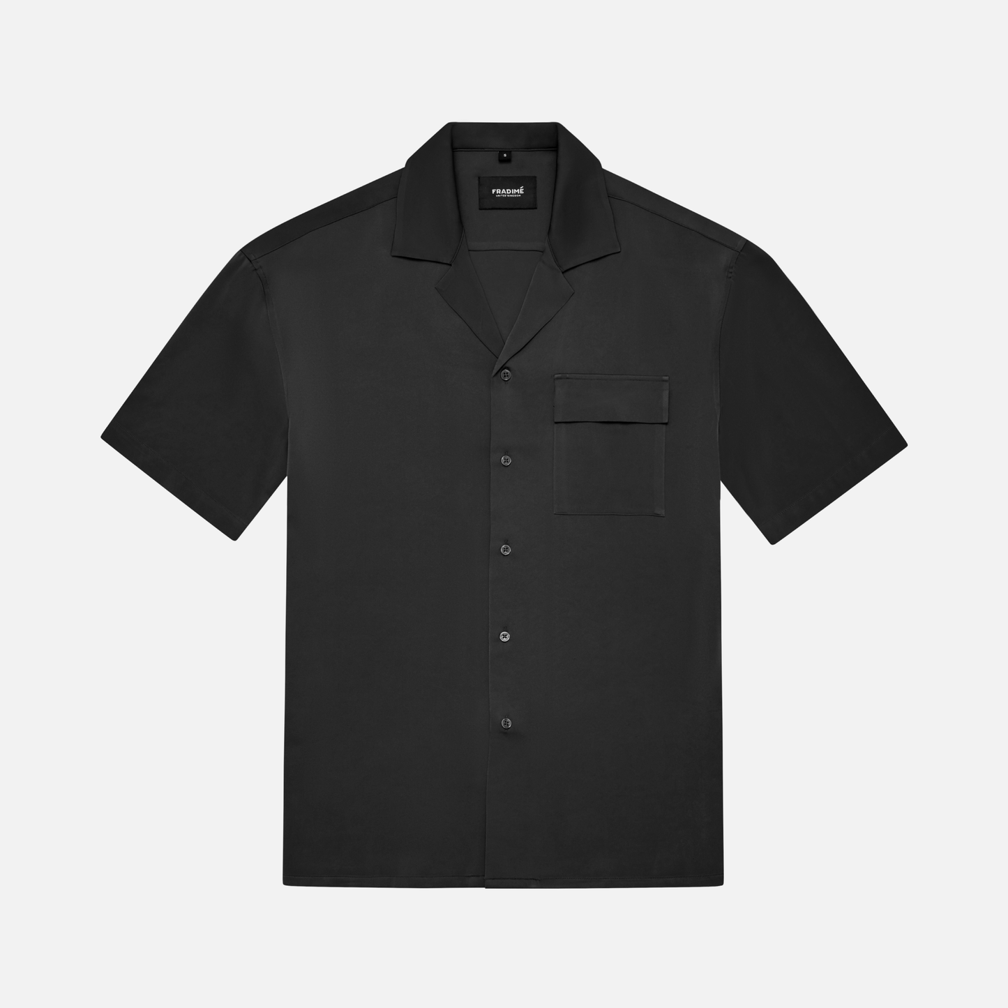 Blank Satin Relaxed Fit Shirt