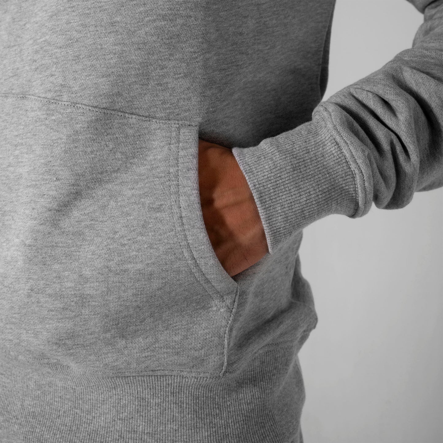 Blank Slim-Fit-Hoodie