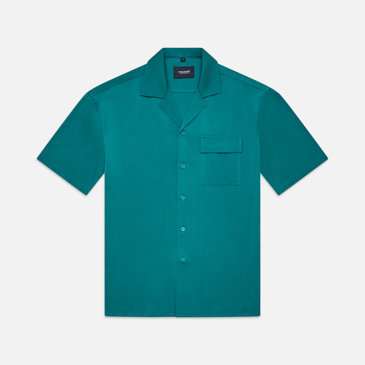 Blank Satin Relaxed Fit Shirt